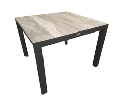 Driesprong Collection - Santos dinning tafel 100x100cm antraciet