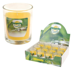 3 stuks - Nampook - Kaars in glazen pot 7x8cm