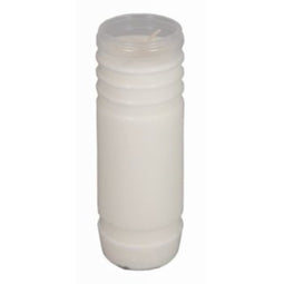 3 stuks - Bolsius - Graflicht nr4 navulling wit