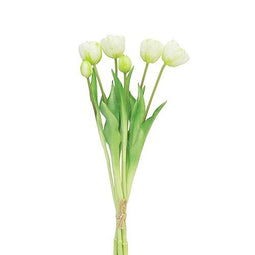 Buitengewoon de Boet - Bosje Tulpen Tulp Duchesse creme kunstbloem