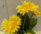 Warentuin Mix - Kunstgerbera geel in pot 25 cm