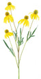Nova Nature - Rudbeckia spray yellow 90 cm kunstbloemen
