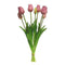 Buitengewoon de boet - Bosje Tulpen Tulp Duchesse Classic mauve kunstbloem