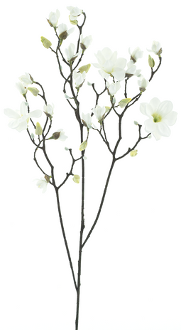 Nova Nature - Magnolia branche Osaka white123 cm kunstbloem