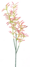 Nova Nature - Curved fruit spray pink 85 cm kunstbloem