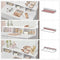 Kaptafel met spiegel - wit - 80 x 40 x 140 cm