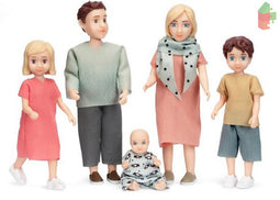 Lundby Set - Poppenhuisfamilie 'Charlie' (5-Delig)