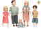 Lundby Set - Poppenhuisfamilie 'Charlie' (5-Delig)