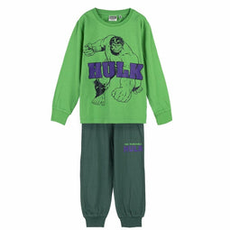Pyjama Kinderen The Avengers Groen Maat 4 Jaar