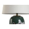 Bureaulamp Home ESPRIT Wit Groen Turkoois Gouden Keramisch 50 W 220 V 40 x 40 x 59 cm