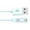 Moochies CB-CCT MOOCHIES CONNECT 4G Smartwatch charging cable, USB, white