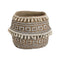 Grondlegger Home ESPRIT Bruin Beige Cement Tropisch 34 x 34 x 26 cm