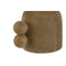 Kroonkandelaar Home ESPRIT Bruin Hars Hout 16 x 10 x 18 cm