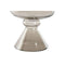 Kaarshouder Home ESPRIT Transparant Kristal 24 x 24 x 43 cm