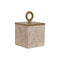 Doos-Juwelenkistje Home ESPRIT Beige Hars 15 x 15 x 24 cm