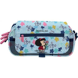 Pennenetui met 3 vakken Mafalda Lively 23 x 10 x 10 cm