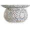 Bureaulamp DKD Home Decor Wit Multicolour Kristal 40 W 220 V 18 x 18 x 23 cm