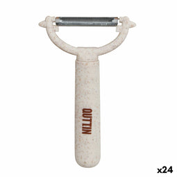 Fruit- en Groentenschiller Quttin Bio Draait 13 cm (24 Stuks)