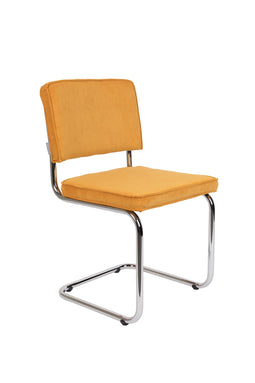 ZUIVER Chair Ridge Rib Yellow 24a