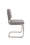 ZUIVER Chair Ridge Brushed Rib Cool Grey 32a