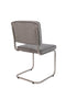 ZUIVER Chair Ridge Brushed Rib Cool Grey 32a