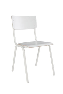 ZUIVER Chair Back To School Hpl White