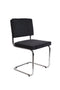 ZUIVER Chair Ridge Rib Black 7a