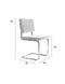 ZUIVER Chair Ridge Rib Black 7a