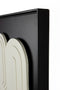 ZUIVER Wall Art August Black And White