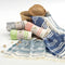 Strandhanddoek Alexandra House Living Maca Pistache 125 x 180 cm
