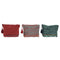 Reistasje Home ESPRIT Rood Groen Koraal 25 x 5 x 20 cm (3 Stuks)