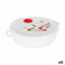 Ronde Lunchtrommel met Deksel Dem 2 L (12 Stuks)
