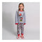 Pyjama Kinderen Minnie Mouse Grijs Maat 10 Jaar