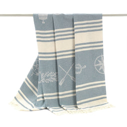 Strandhanddoek Alexandra House Living Maca Lichtgroen 125 x 180 cm