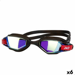 Zwembril voor Volwassenen AquaSport Aqua Sport (6 Stuks)