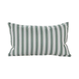 Anna's Collection - Buitenkussen 30x50 cm Groen Streep