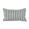Anna's Collection - Buitenkussen 30x50 cm Groen Streep