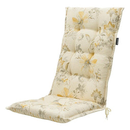 Madison - Tuinkussen Hoge Rug Sophie/Ann Yellow