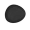 Eetbord Bidasoa Fosil Zwart Keramisch Ovalen 22,8 x 20,1 x 2,2 cm (9 Stuks)