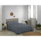 Noorse hoes Alexandra House Living Qutun Donker grijs 220 x 220 cm