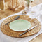 Dessertbord Luminarc Diwali Paradise Groen Glas 19 cm (24 Stuks)
