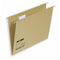Hangmap FADE Kio Kraft Label met naam Vizier Transparant Bruin Din A4