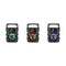 Dankzij de draagbare Bluetooth®-luidsprekers Defender G98 Zwart Multi 5 W
