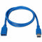 Verlengkabel USB Aisens A105-0045 Blauw 1 m (1 Stuks)