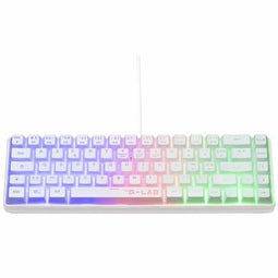 Bluetooth-Toetsenbord The G-Lab Azerty Frans Wit