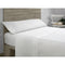 Set beddengoed Alexandra House Living Qutun Wit Bed van 150 4 Onderdelen
