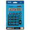 Rekenmachine Milan DUO Blauw 14,5 x 10,6 x 2,1 cm