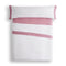 Set beddengoed Alexandra House Living Eira Heet Roze Bed van 90 3 Onderdelen