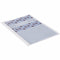 Set deksels GBC TC080070 Wit PVC Karton Fiches (100 Stuks)