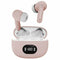 Headset met Bluetooth en microfoon Avenzo AV-TW5010P Roze